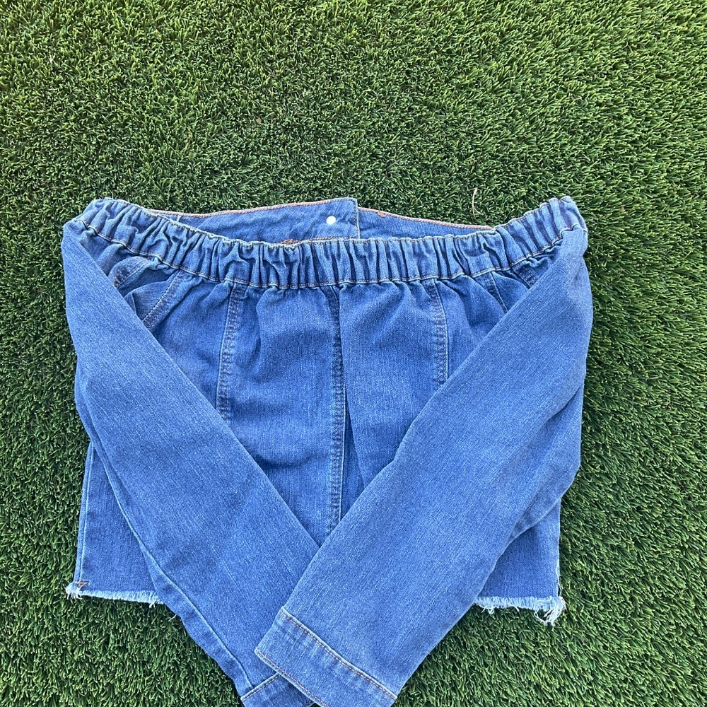 Blue Jean Off Shoulder XL - Picture 3 of 6